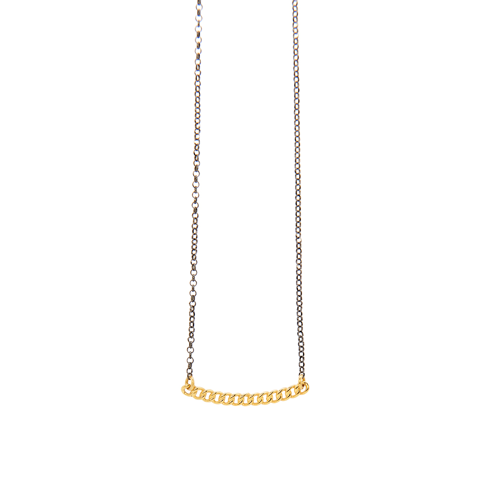 Rock n Roll Necklace Rock n Roll Necklace - <div dir="ltr">Η απόλυτη φετινή τάση στην πιο μίνιμαλ εκδοχή της σε χρυσό 14Κ. Ένα μοντέρνο κολιέ σχεδιασμένο στο χέρι με προσοχή στη λεπτομέρεια για να δώσει ένα πιο εκκεντρικό χαρακτήρα σε κάθε σου outfit. Συνδύασέ το και με πιο κοντά ή πιο μακριά κολιέ για ένα πιο δυναμικό αποτέλεσμα.</div>