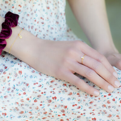 Elegant Pearl Ring - 