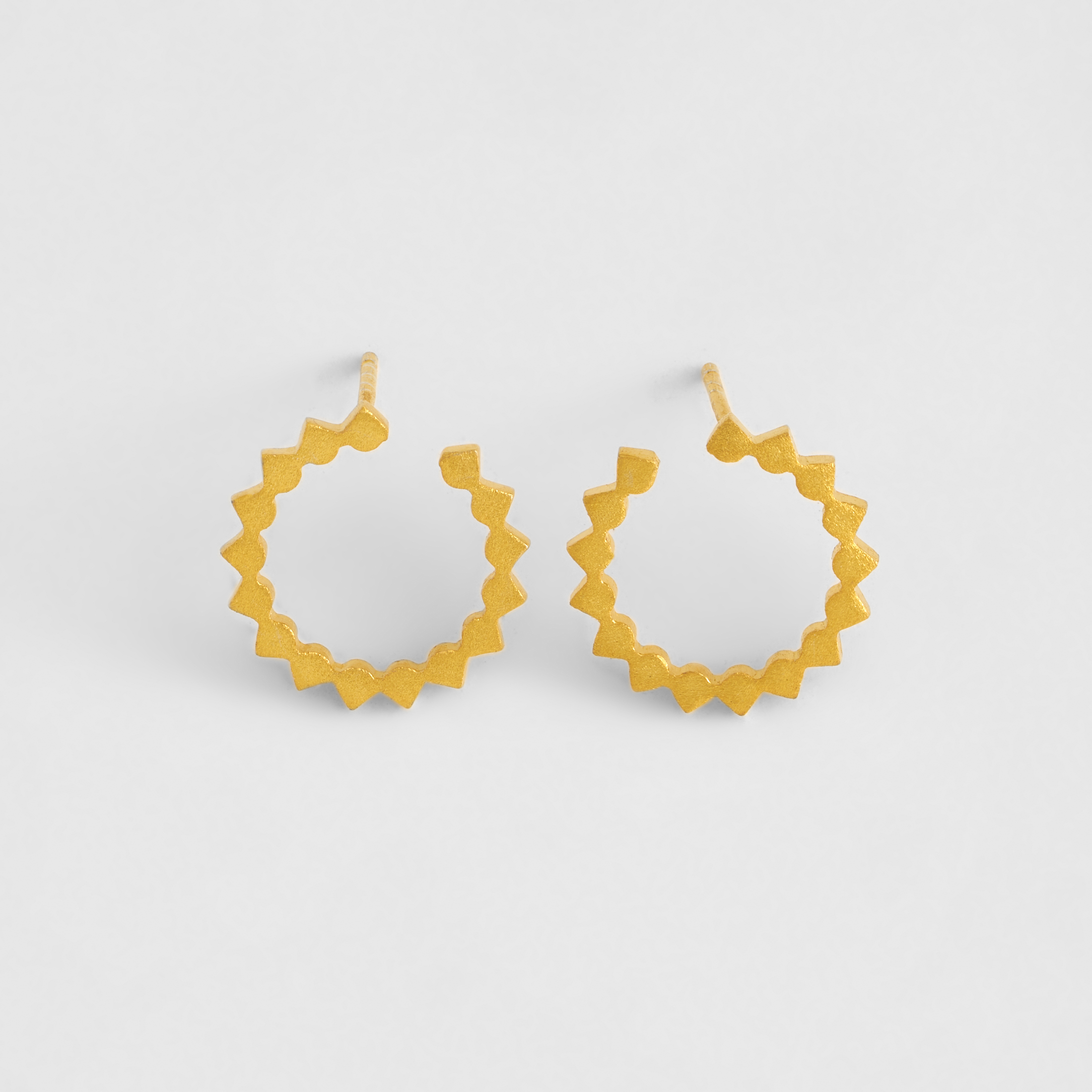Bouquet Gold Earrings - 