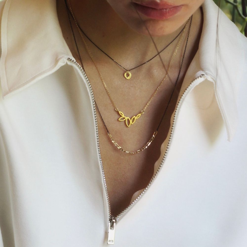 Falling Leaves Necklace - 