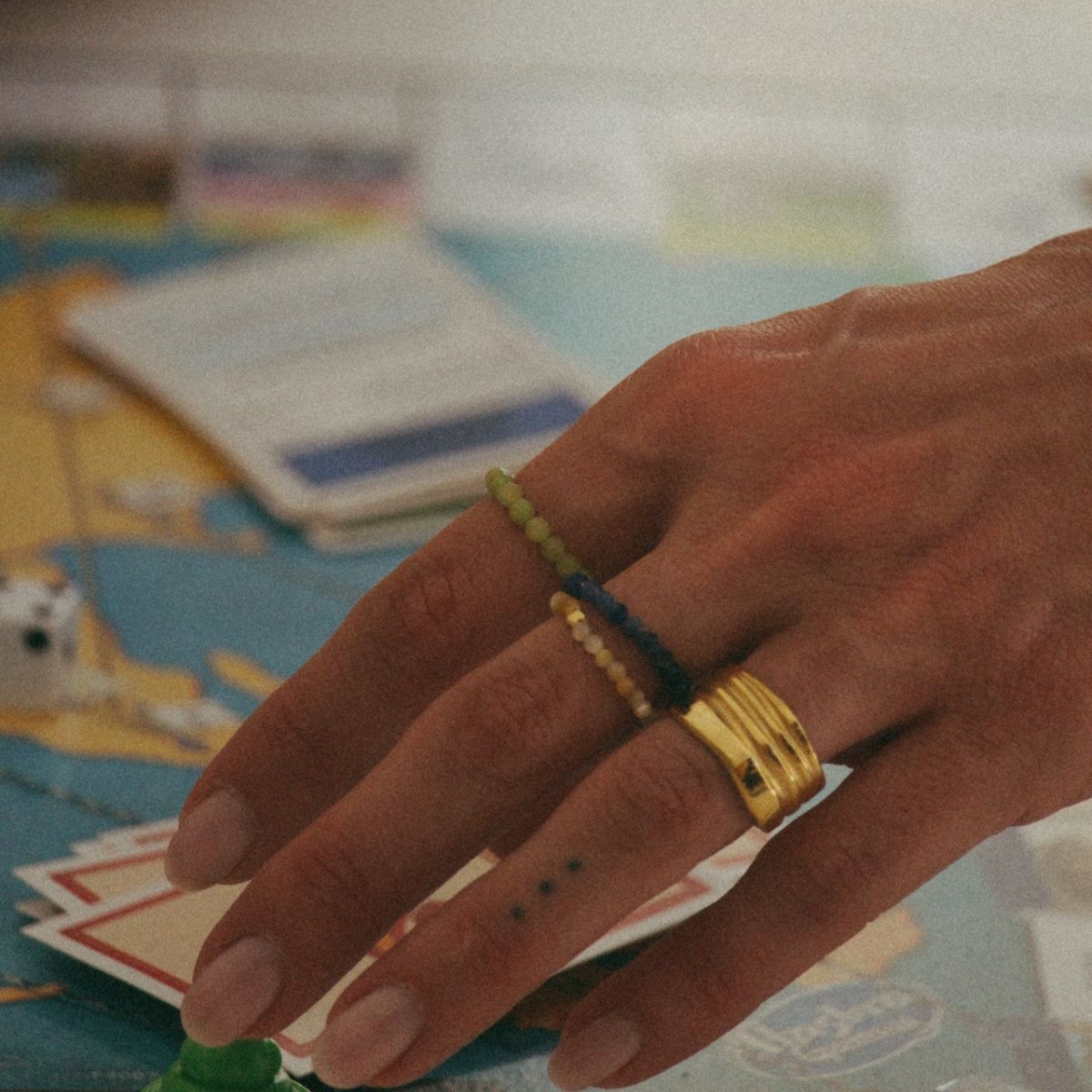 Say Hello Gold Ring - 